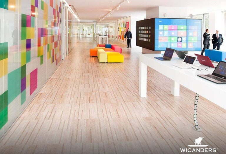 Η Microsoft επιλέγει τα φυσικά δάπεδα φελλού Wicanders